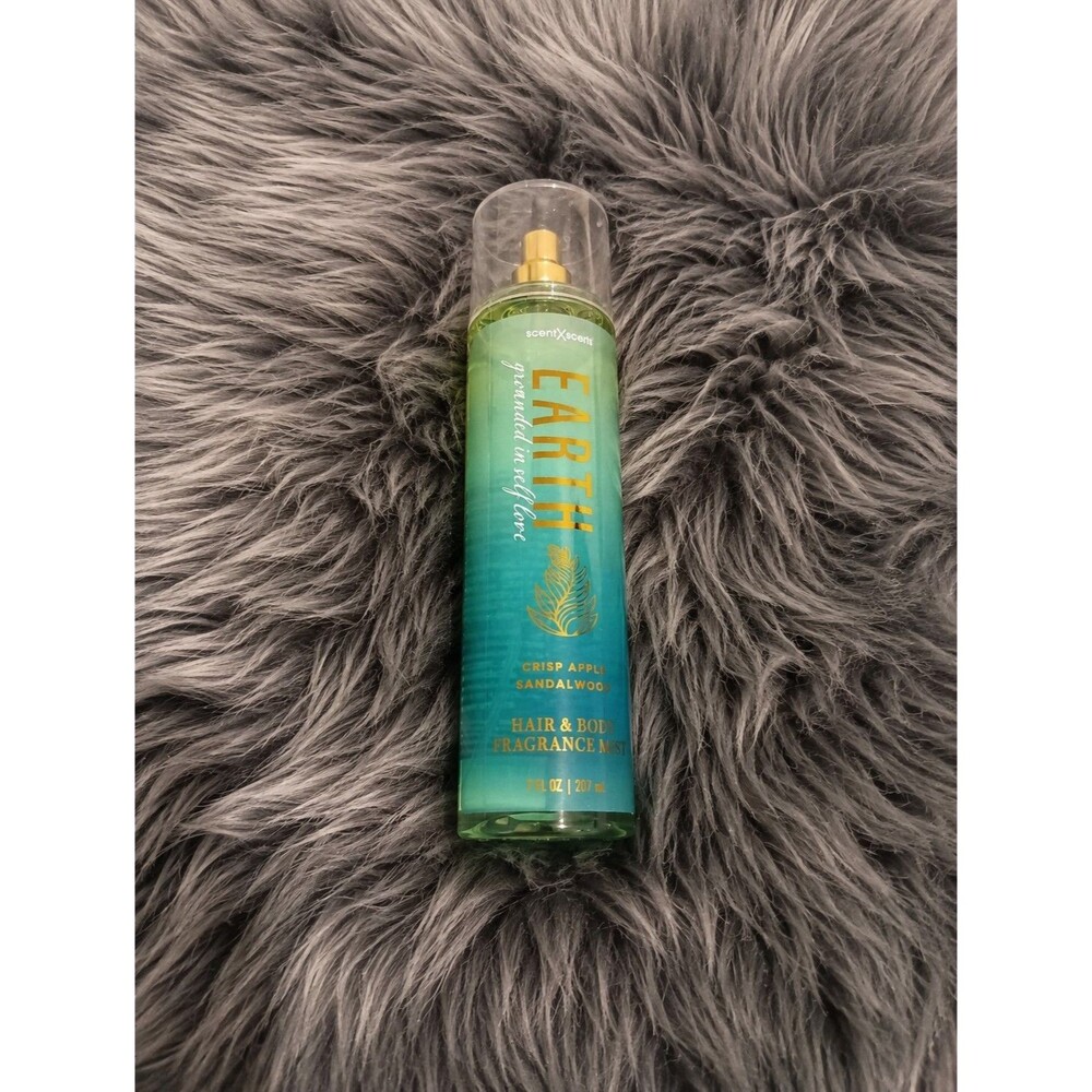 ScentXScent Earth Hair & Body Fragrance Mist – Crisp Apple & Sandalwood – 7 Ozs
